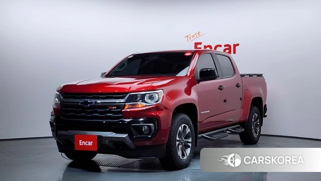 Chevrolet (GM Daewoo) Real New Colorado 2021 Красный из Кореи