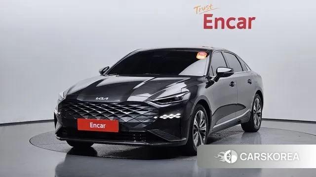 Kia K8 Hybrid 2023 Серый из Кореи