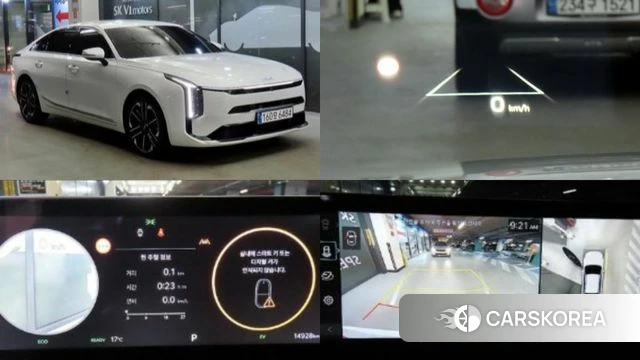 Kia The New K8 Hybrid 2024 Белый из Кореи