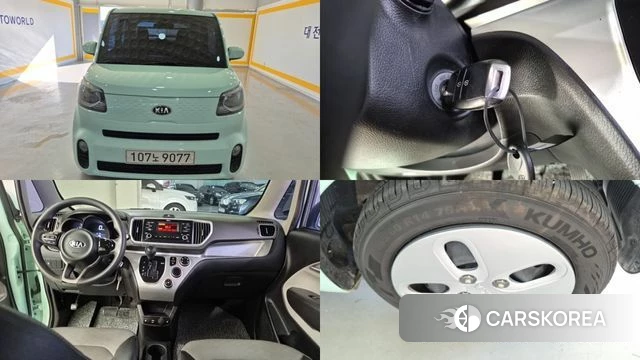 Kia The New Ray 2020 Светло-зеленый из Кореи
