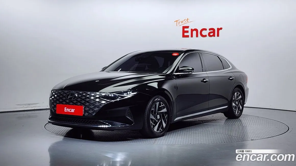 Hyundai The New Grandeur IG Hybrid 2020 Черный из Кореи