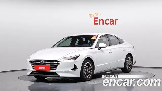Hyundai Sonata Hybrid (DN8) 2023 Белый из Кореи