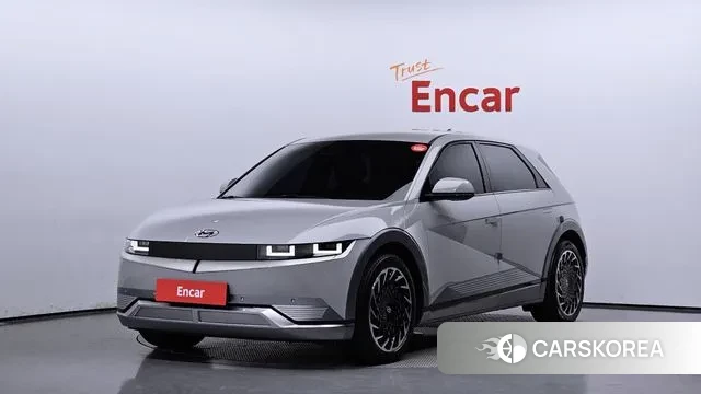 Hyundai Ionic 5 2022 Серебристо-серый из Кореи