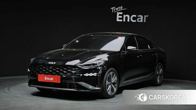 Kia K8 Hybrid 2024 Черный из Кореи