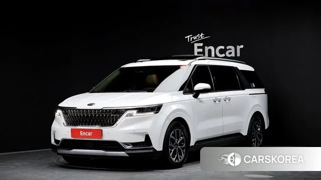 Kia Carnival 4th generation 2021 Белый из Кореи