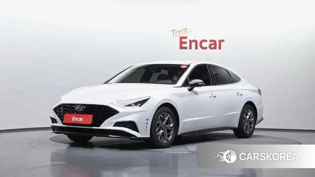 Hyundai Sonata (DN8) 2022 Белый из Кореи