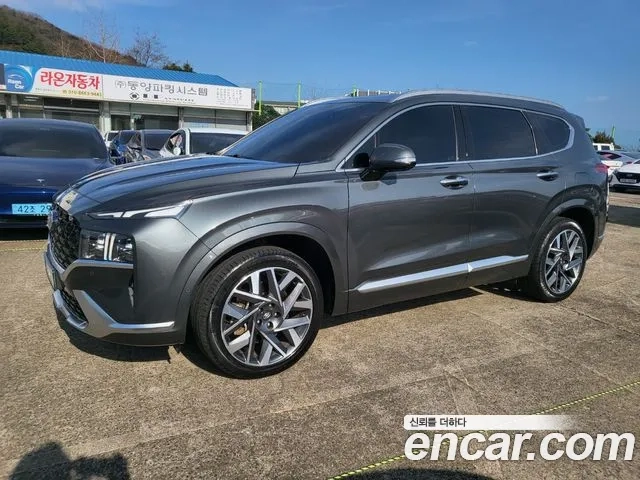 Hyundai The New Santa Fe 2020 Серый из Кореи