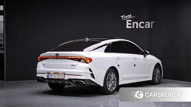 Kia K5 Hybrid 3rd Generation 2021 Белый из Кореи
