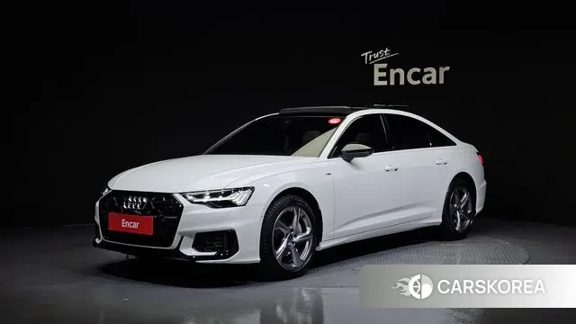 Audi A6 (C8) 2025 Белый из Кореи