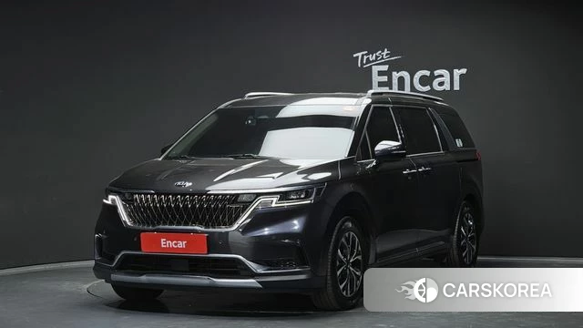 Kia Carnival 4th generation 2021 Серый из Кореи