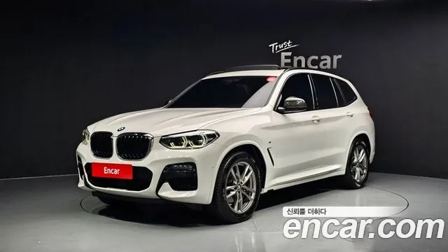 BMW X3 (G01) 2021 Белый из Кореи