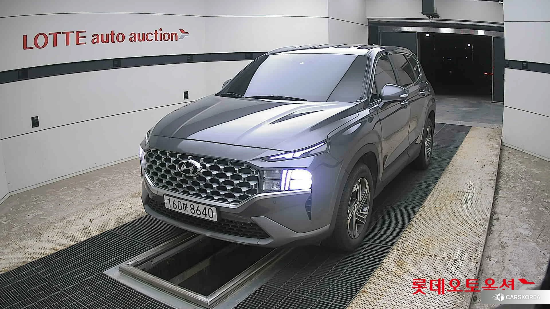 Hyundai Santa Fe 2021 Magnetic Grey Metallic из Кореи