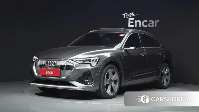 Audi e-Tron 2022 Серый из Кореи