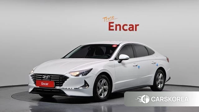 Hyundai Sonata (DN8) 2019 Белый из Кореи