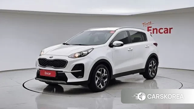 Kia Sportage The Bold 2019 Белый из Кореи