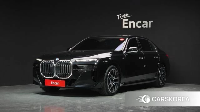 BMW 7 Series (G70) 2025 Черный из Кореи