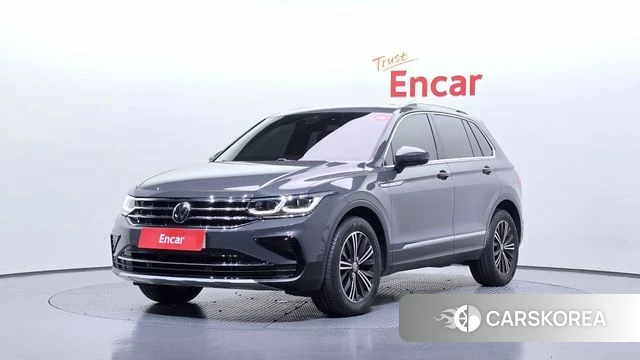 Volkswagen Tiguan second Generation 2023 Серый из Кореи