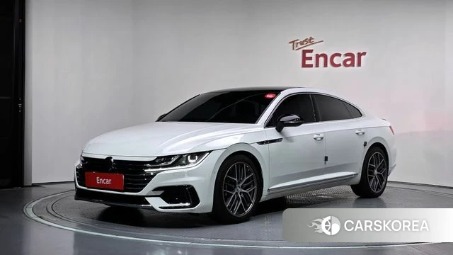Volkswagen Arteon 2019 Белый из Кореи