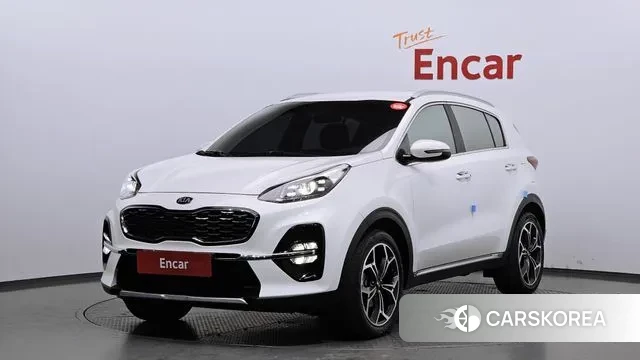 Kia Sportage The Bold 2021 Белый из Кореи