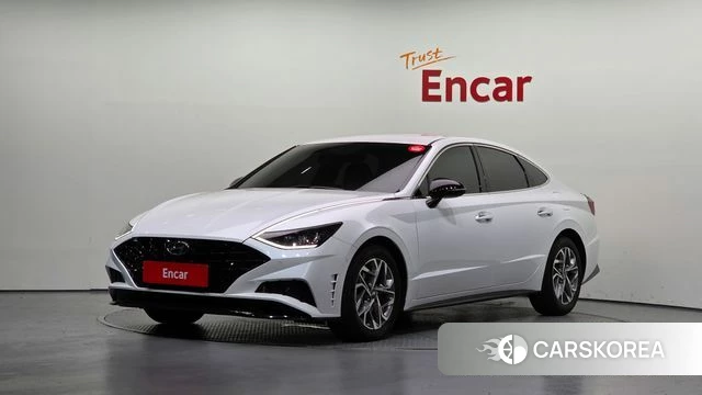 Hyundai Sonata (DN8) 2021 Белый из Кореи