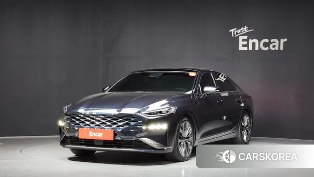 Kia K8 2021 Синий из Кореи