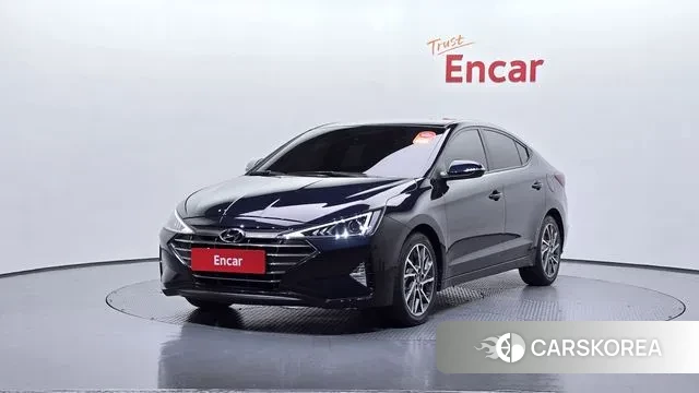 Hyundai The New Avante AD 2019 Синий из Кореи