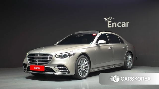 Mercedes-Benz S-Class W223 2022 Серебристо-серый из Кореи