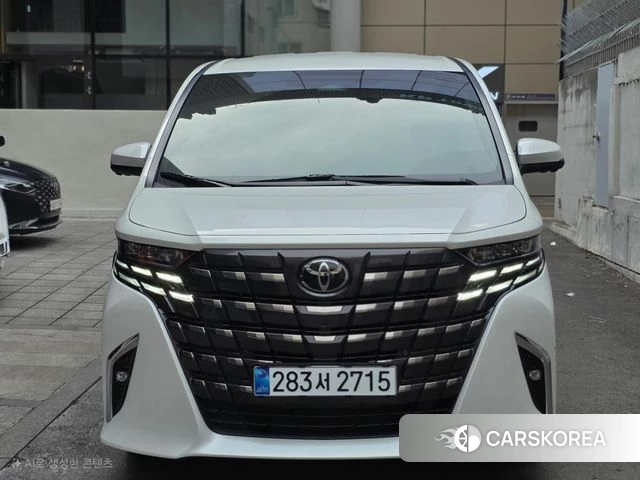 Toyota Alphard 4th Generation 2025 Белый из Кореи