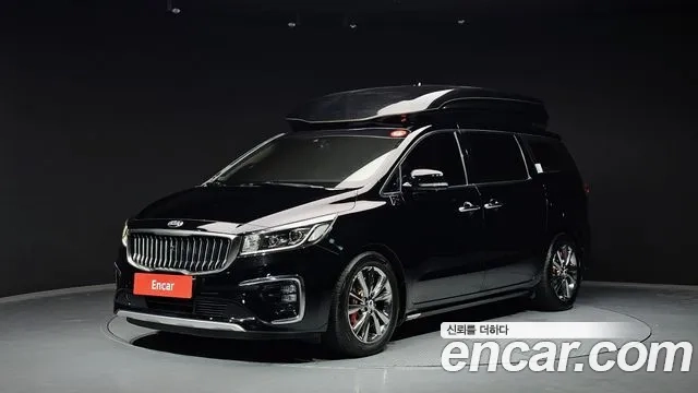 Kia The New Carnival 2018 Черный из Кореи