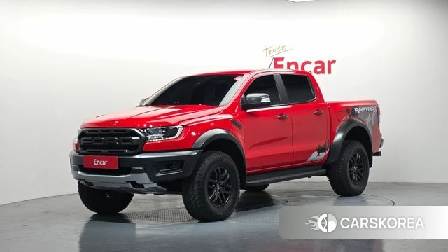 Ford Ranger 3rd Generation 2021 Красный из Кореи