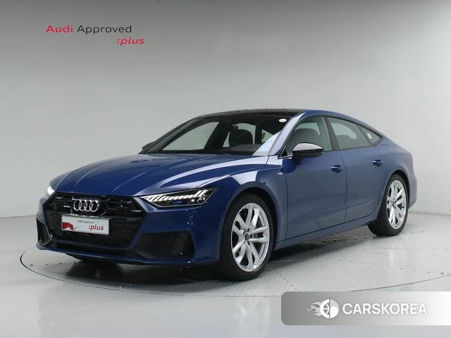 Audi A7 (4K) 2024 Синий из Кореи