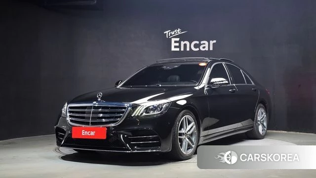Mercedes-Benz S-Class W222 2019 Черный из Кореи