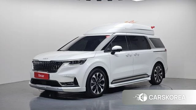 Kia Carnival 4th generation 2023 Белый из Кореи