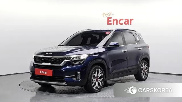 Kia Seltos 2021 Синий из Кореи