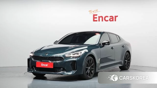 Kia Stinger Meister 2023 Темно-зеленый из Кореи