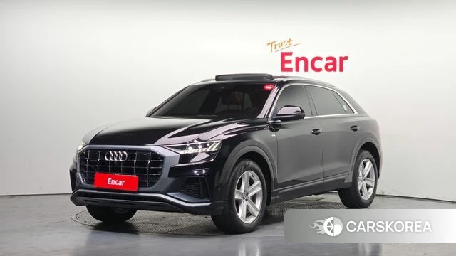 Audi Q8 (4M) 2021 Черный из Кореи