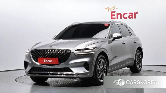 Genesis GV70 2021 Серебристо-серый из Кореи