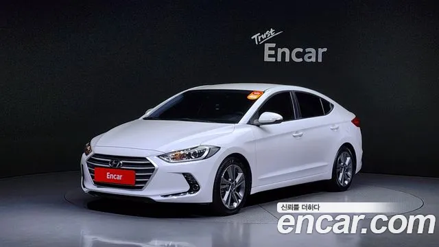 Hyundai Avante AD 2018 Белый из Кореи