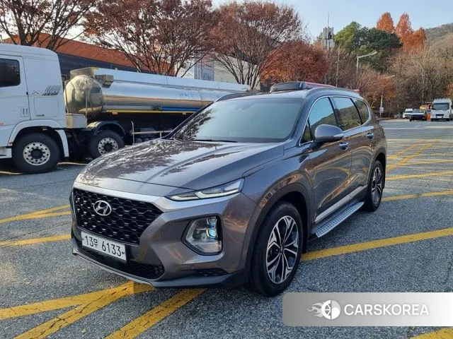Hyundai Santa Fe TM 2019 Серый из Кореи