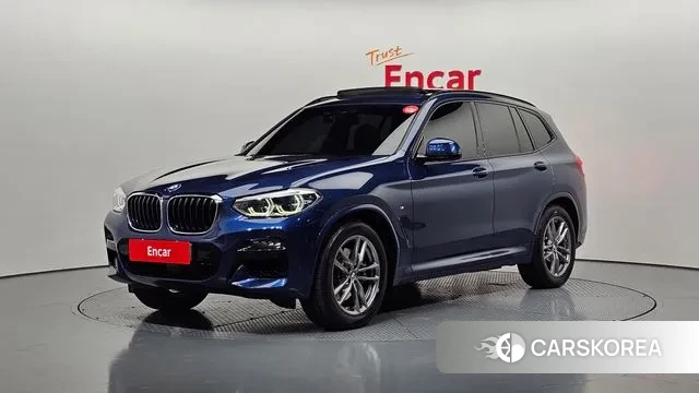 BMW X3 (G01) 2021 Синий из Кореи