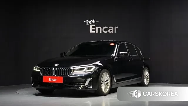 BMW 5 Series (G30) 2022 Черный из Кореи