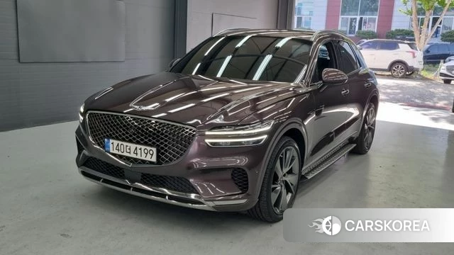 Genesis GV70 2021 Оранжевый из Кореи