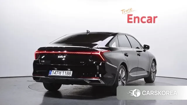Kia K8 Hybrid 2022 Черный из Кореи