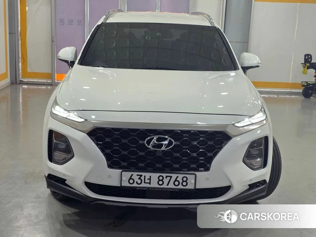 Hyundai Santa Fe TM 2019 Белый из Кореи