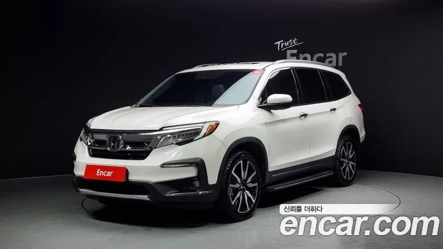 Honda Pilot 3rd generation 2022 Белый из Кореи
