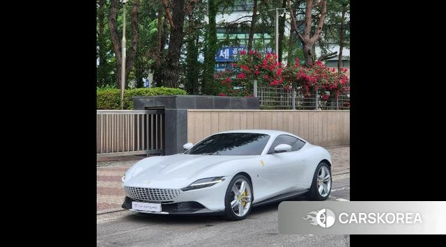 Ferrari Rome 2022 Белый из Кореи