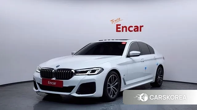 BMW 5 Series (G30) 2022 Белый из Кореи