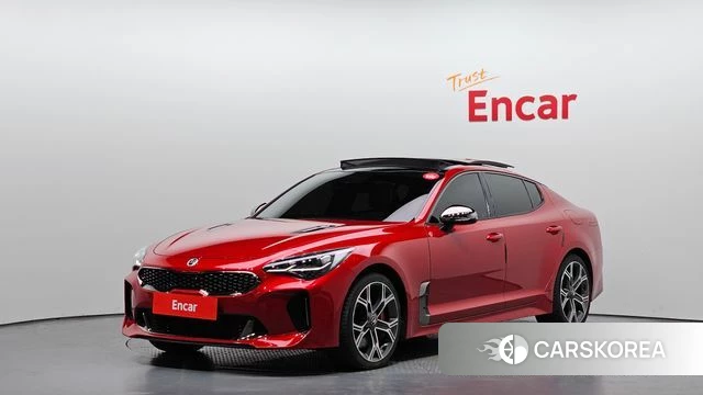 Kia Stinger 2019 Красный из Кореи