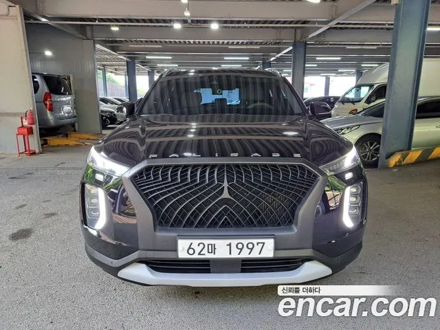 Hyundai Palisade 2018 Черный из Кореи