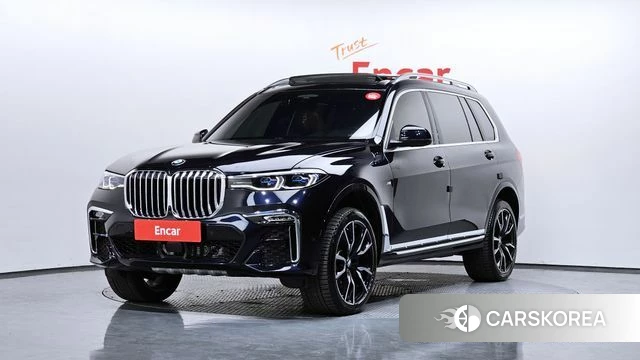 BMW X7 (G07) 2022 Синий из Кореи